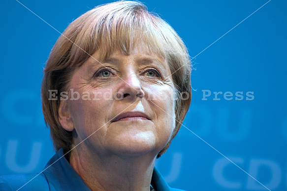 CDU celebrates the result in German federal election