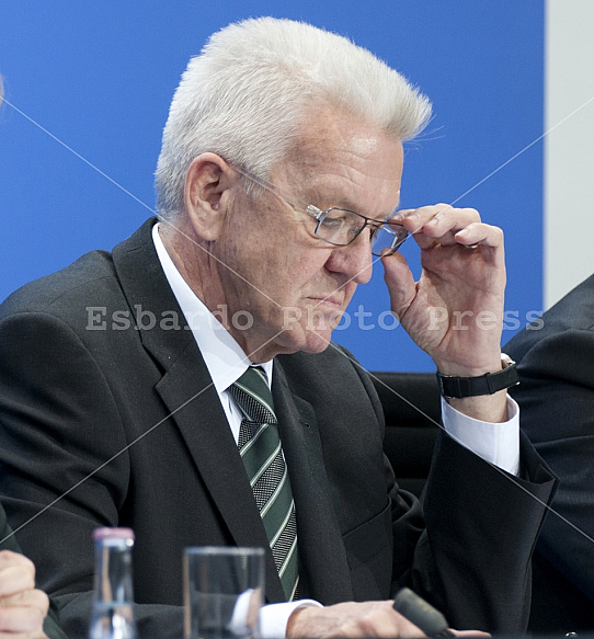 Meeting Of Angela Merkel with the Chefs of the Bundesländer