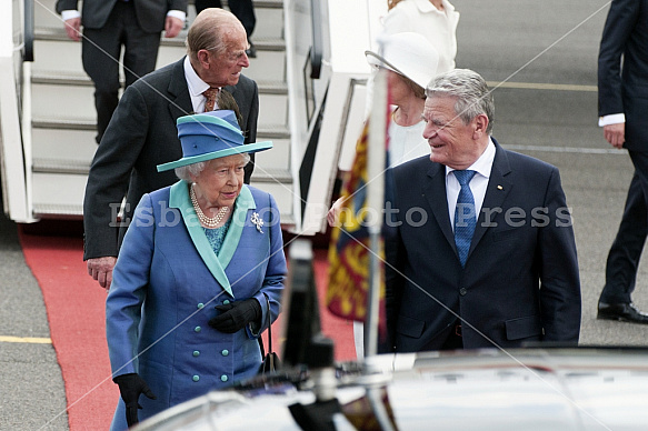 Queen Elizabeth II and Prince Philip visits Germany