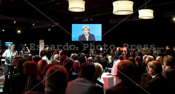 TV- Duel between Angela Merkel and Peer Steinbrück