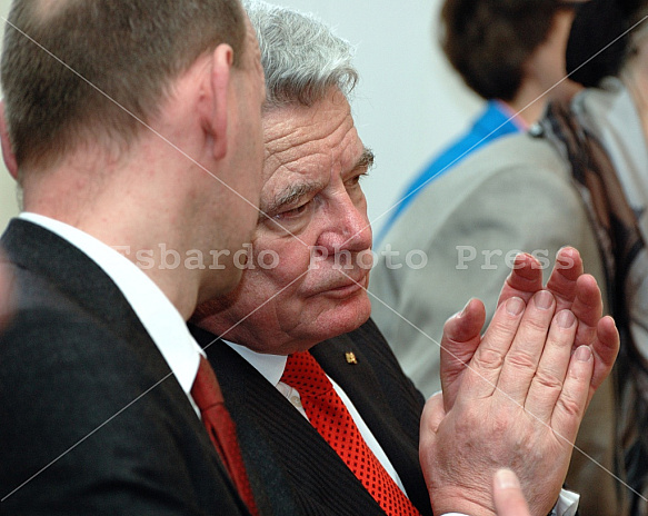 Joachim Gauck participated in the celebrations for the 60th anniversary of Marienfelde