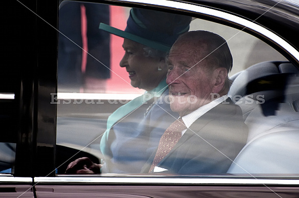Queen Elizabeth II and Prince Philip visits Germany