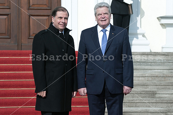 State visit of the President of Malta George Abela in Berlin