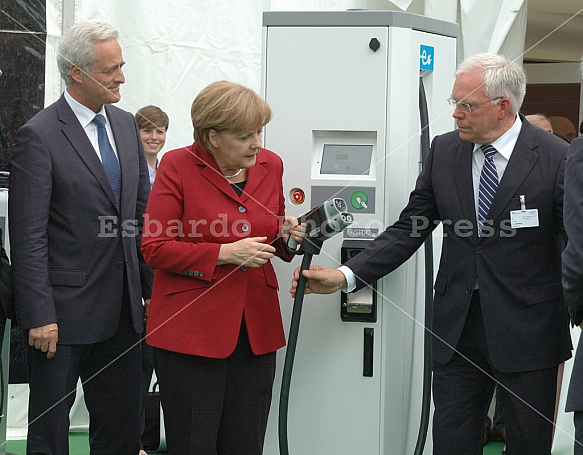 Press conference on the electric mobility in Berlin