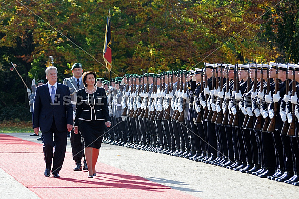 State visit of the President of Kosovo Atifete Jahjaga in Berlin