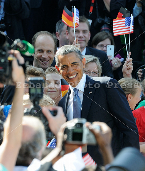 State visit of Barack Obama in Berlin