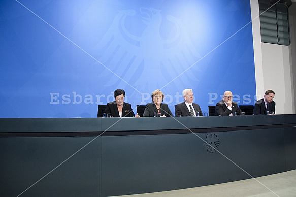 Meeting Of Angela Merkel with the Chefs of the Bundesländer