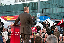Last speech of Peer Steinbrück before the federal election