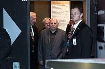 Mikhail Gorbachev at Checkpoint Charlie