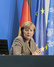 Angela Merkel receives Secretary-General of the United Nations, Ban Ki-moon