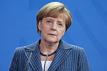 Angela Merkel receives the Prime Minister of Denmark Helle Thorning-Schmidt