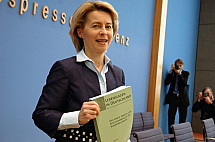 Press conference of Minister Ursula von der Leyen