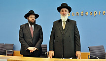 Conferenza stampa del rabbino capo Yona Metzger