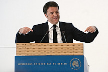 Matto Renzi in Berlin