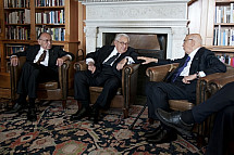 Giorgio Napolitano and Hans-Dietrich Genscher to Receive 2015 Henry A. Kissinger Prize