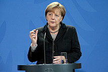 Angela Merkel receives the Prime Minister of Romania Dacian Cioloș