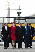 King Philippe and Queen Mathilde of Belgium in Berlin