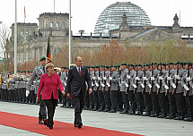 Angela Merkel meets Enrico Letta in Berlin